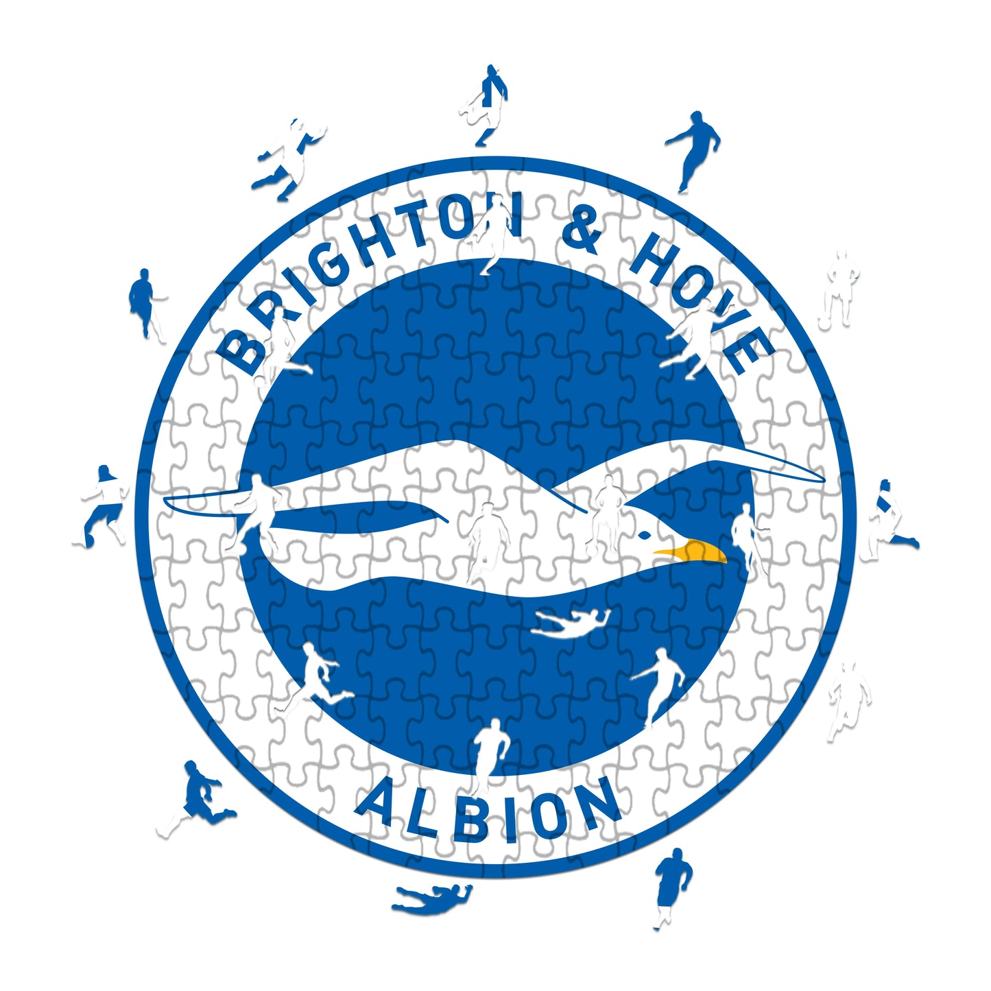 Brighton-Logo - Holzpuzzle