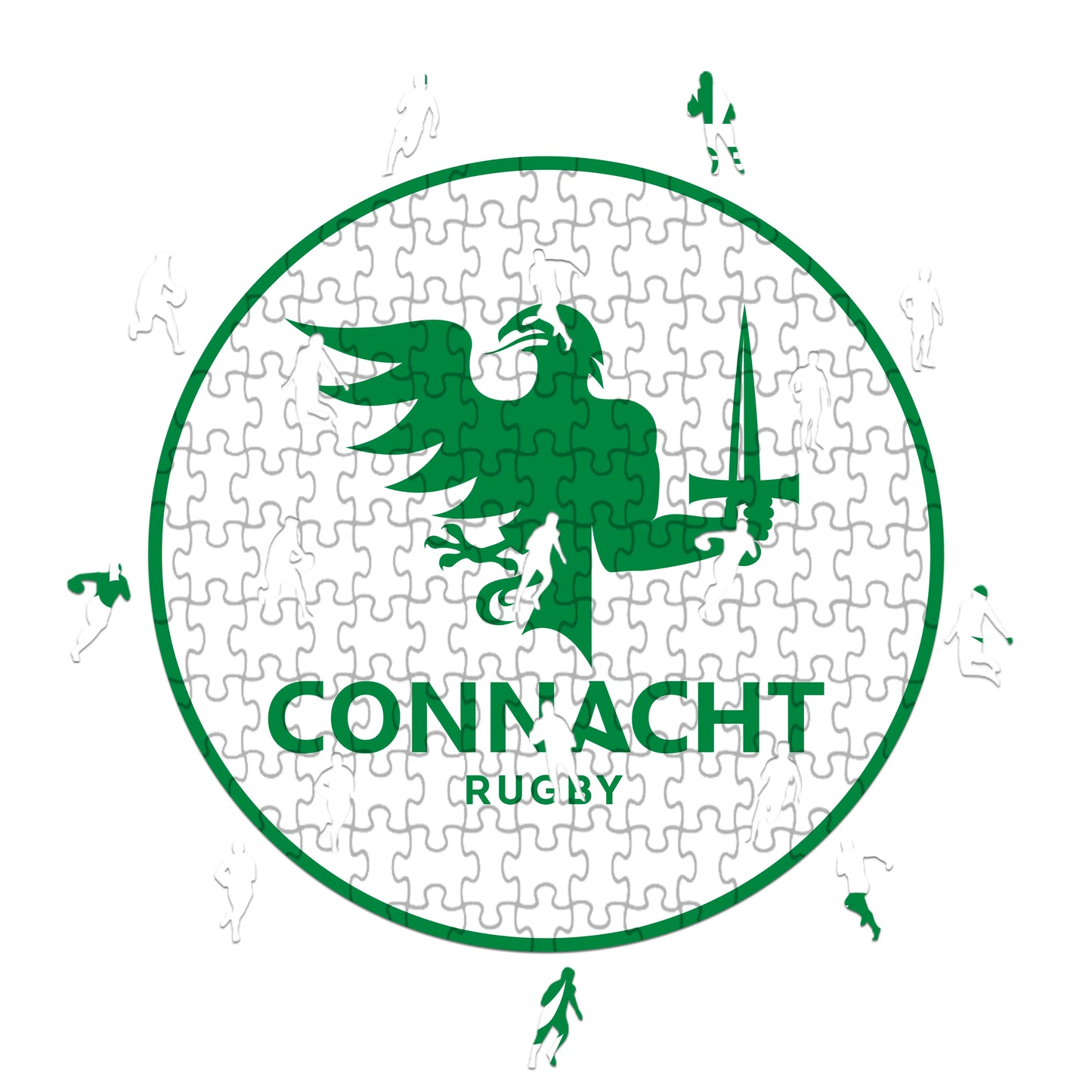 Connacht-Logo - Holzpuzzle