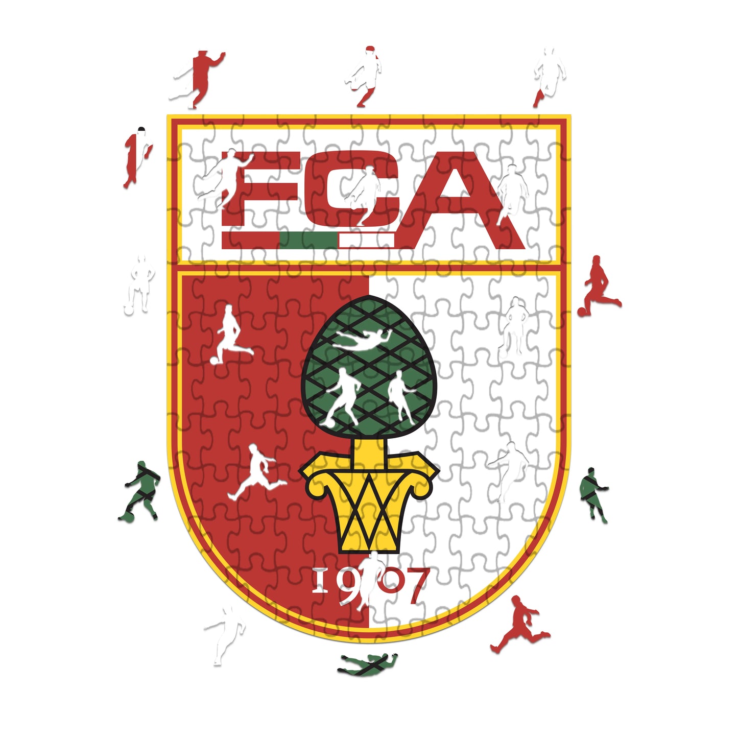 Augsburg Logo - Holzpuzzle