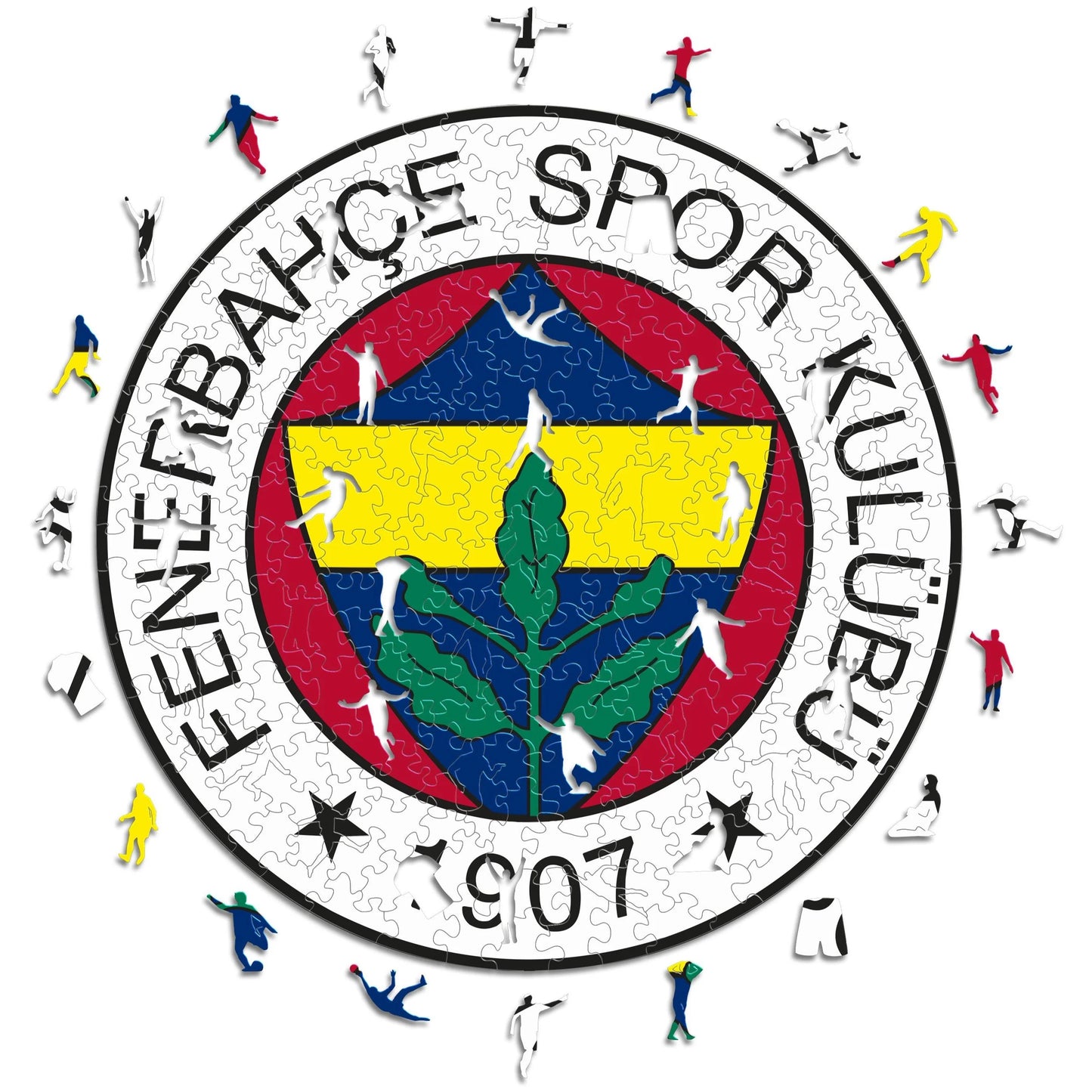 Logo de Fenerbahçe SK - Rompecabezas de Madera