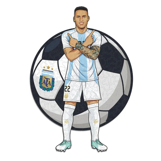 Lautaro Martinez - Holzpuzzle