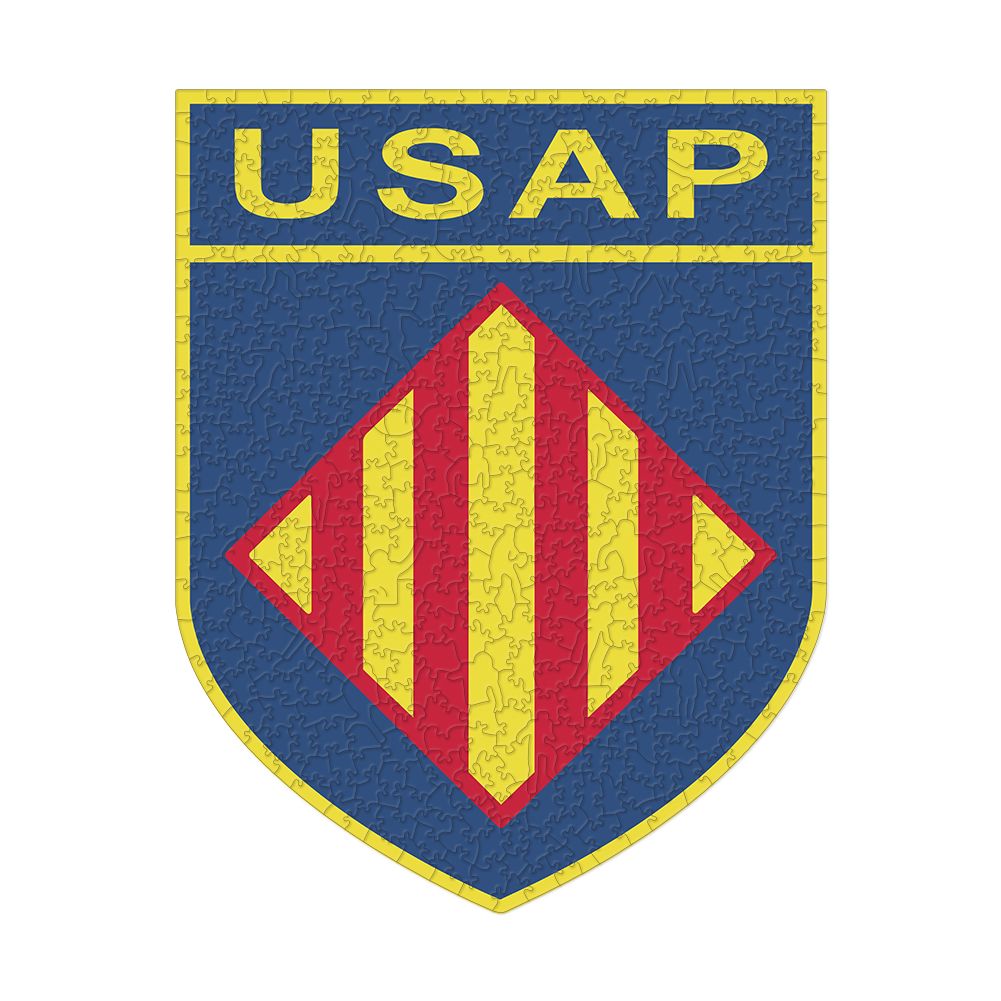 Logo USAP - Puzzle in legno