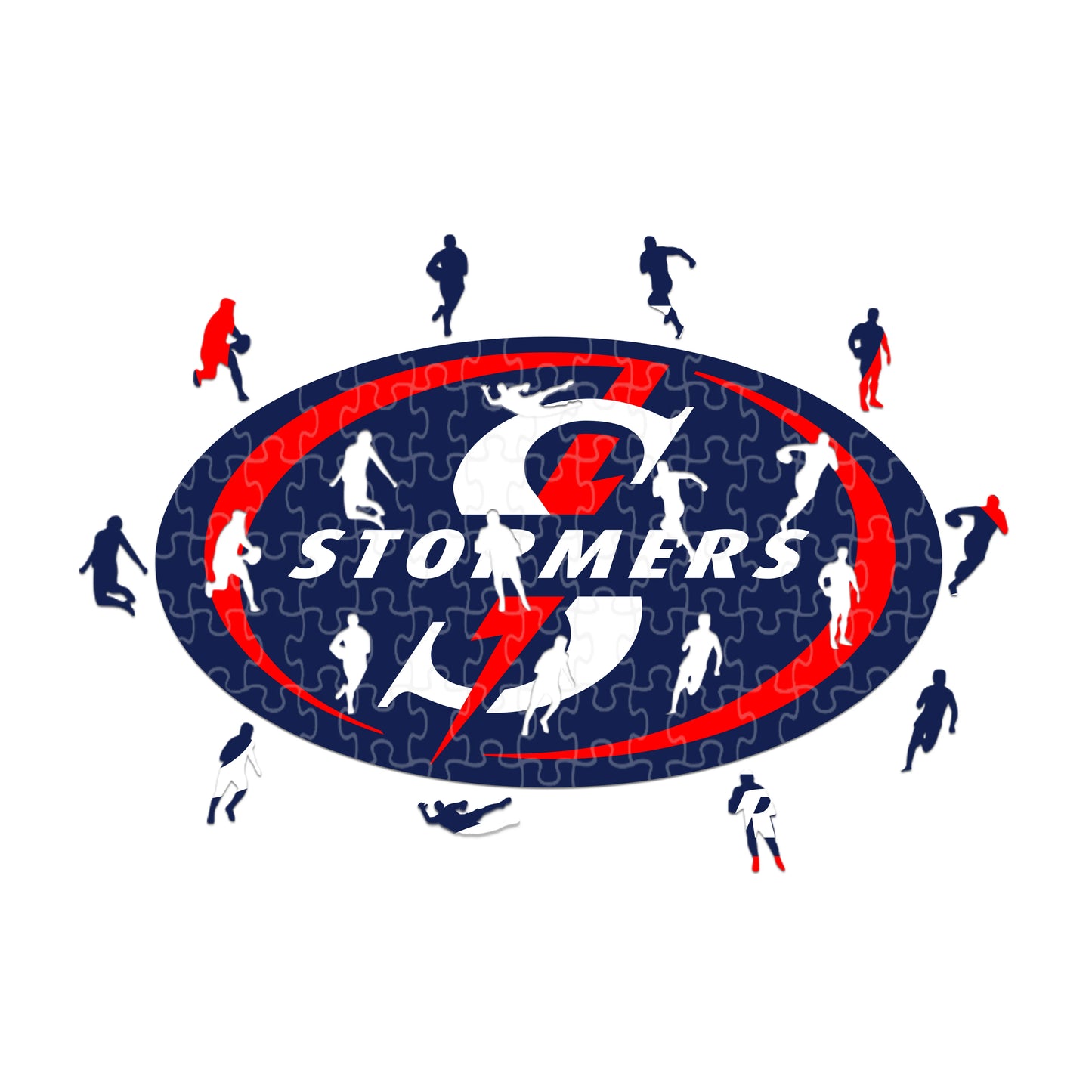 Logo Stormers - Rompecabezas de Madera