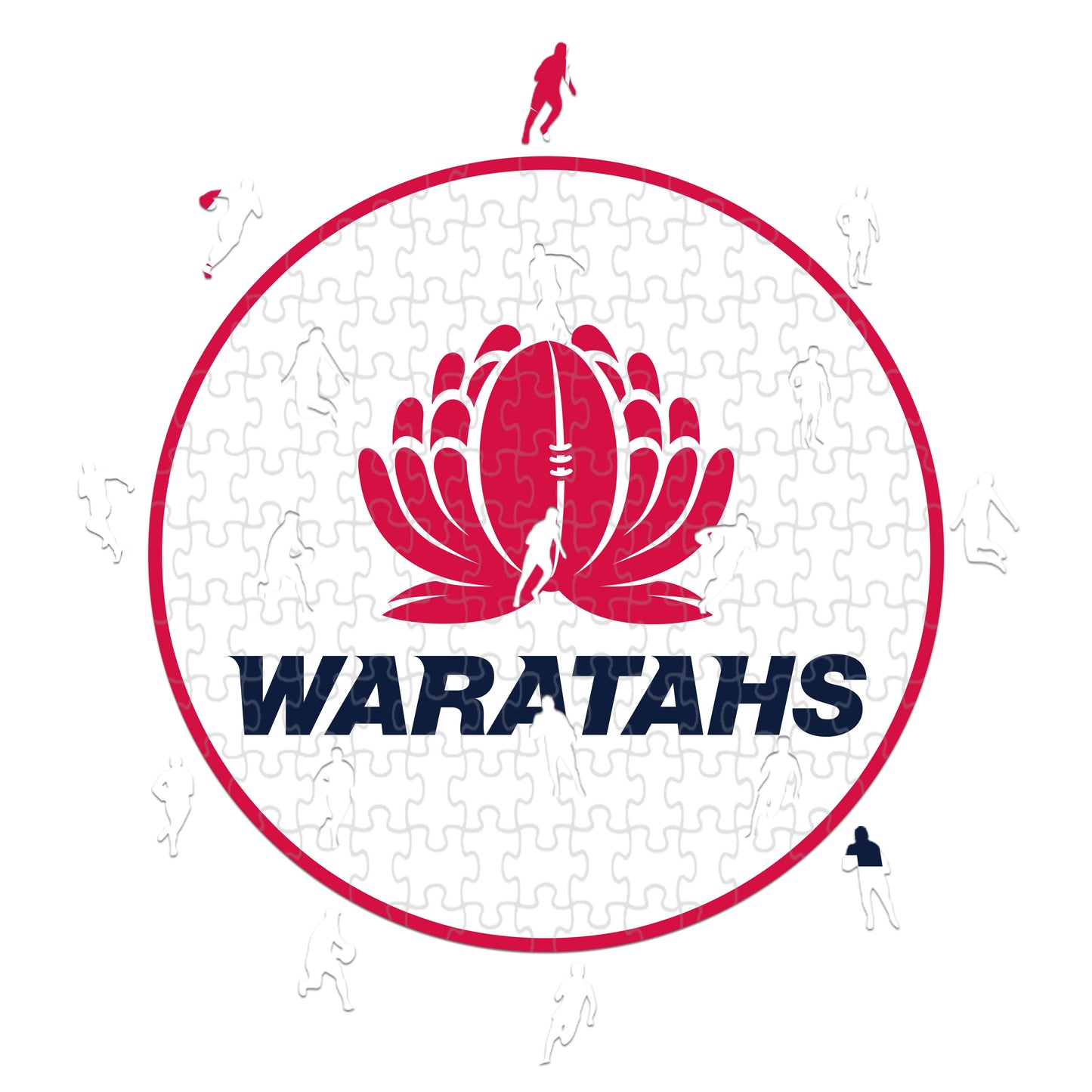 Waratahs-Logo - Holzpuzzle