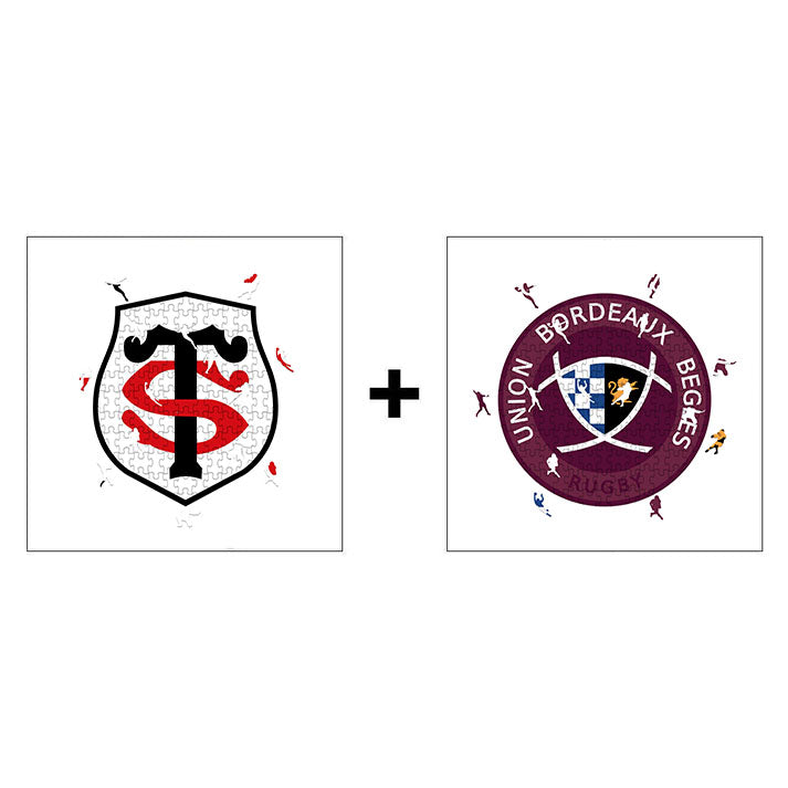 2 Rugby-Team-Puzzles zur Auswahl