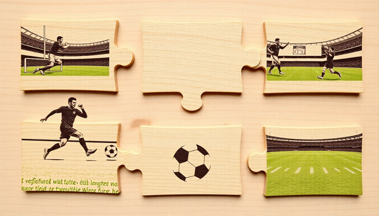 Sustainable Sentiment: Personalized Wooden Player Puzzles as the Ultimate Cadeau Foot for Devoted Fans (puzzle personnalisé joueur/club)