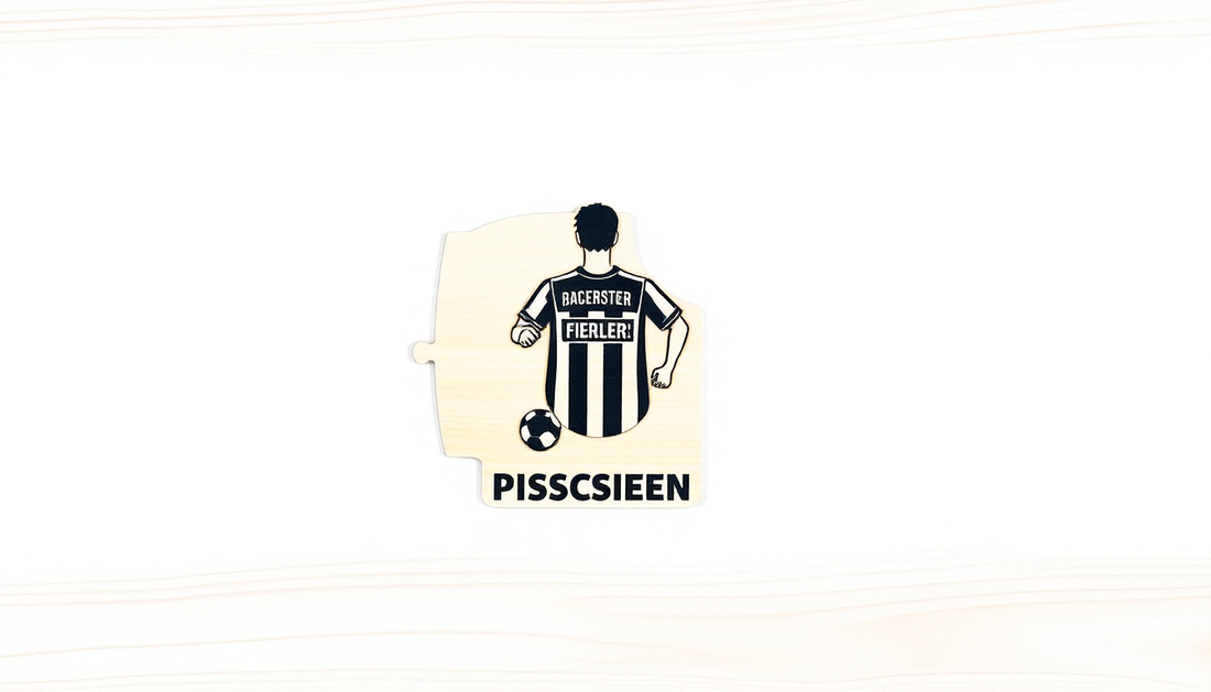Fan‑Zimmer aufwerten: Cadeau foot‑Idee — personalisiertes Holzpuzzle (puzzle personnalisé joueur/club) als emotionale Wanddeko für echte Fans