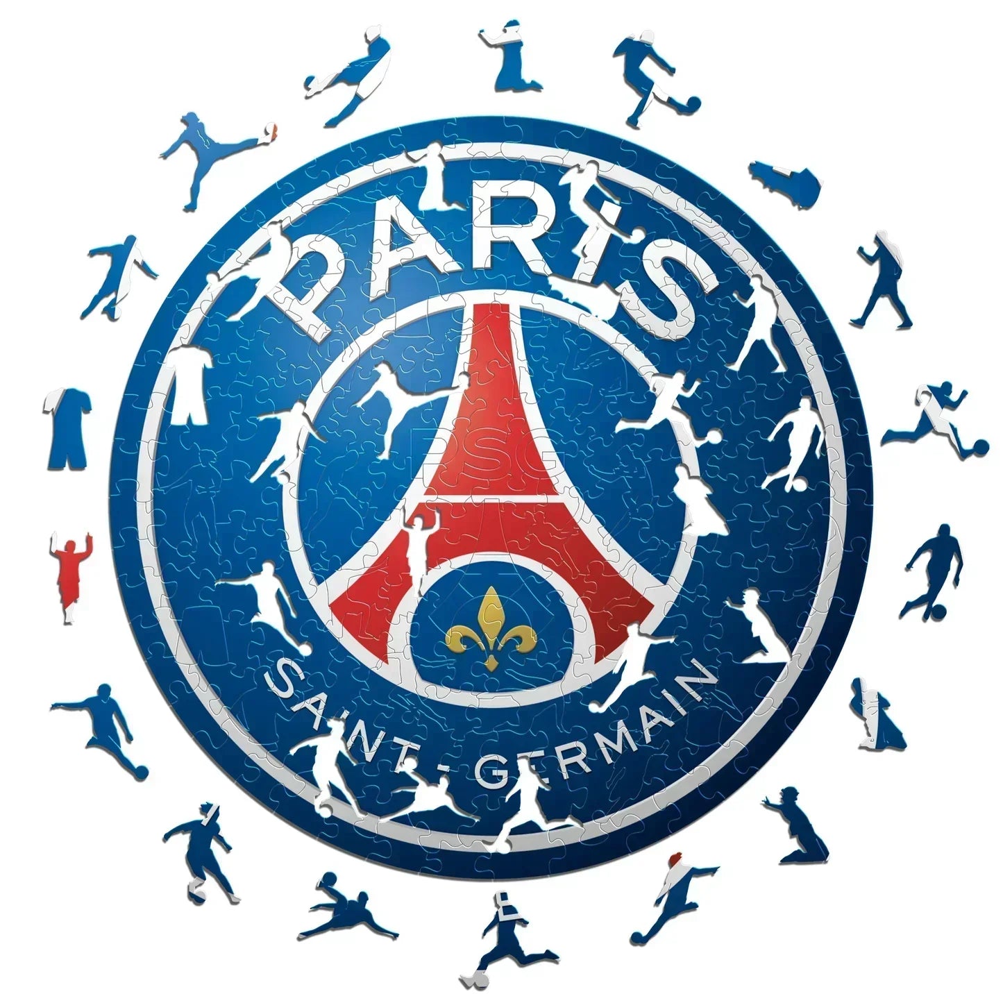 Puzzle PSG en bois : Le Cadeau Idéal pour les Supporters Parisiens