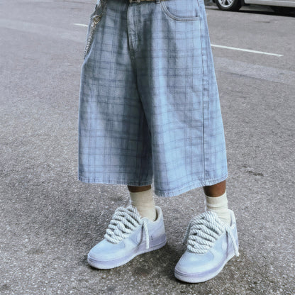 Nike Air Force 1 “Rope Laces” – Cracked Ice Blue