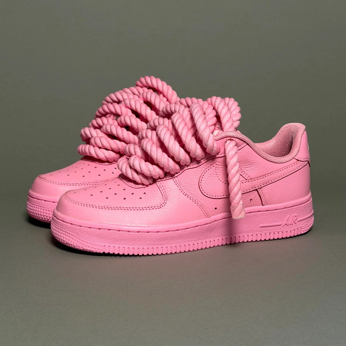 Nike Air Force 1 “Bubblegum Pink Rope Laces”
