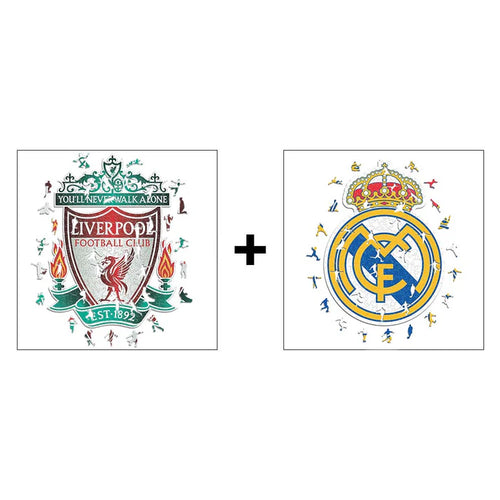 2 Puzzle squadre di calcio a scelta