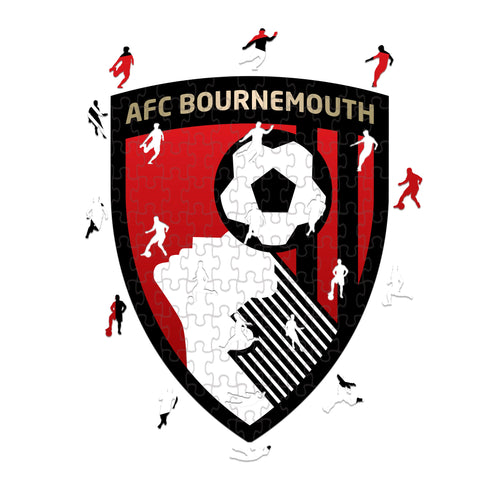 Bournemouth-Logo - Holzpuzzle