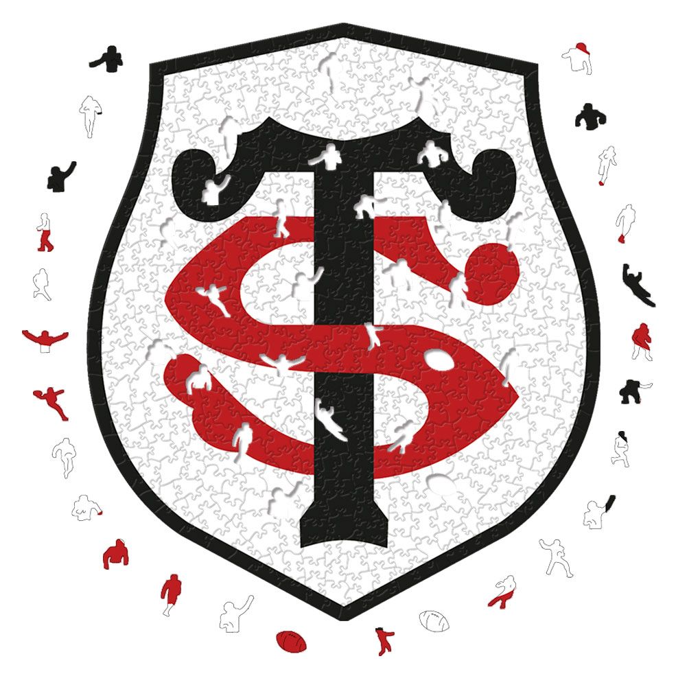 Stade Toulousain Logo - Holzpuzzle