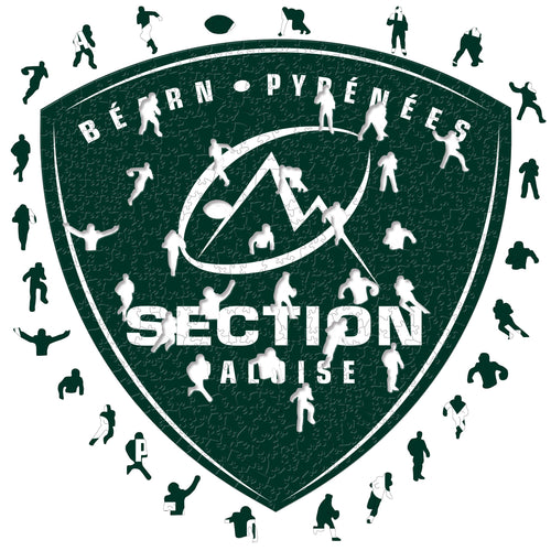 Section Paloise Logo - Holzpuzzle