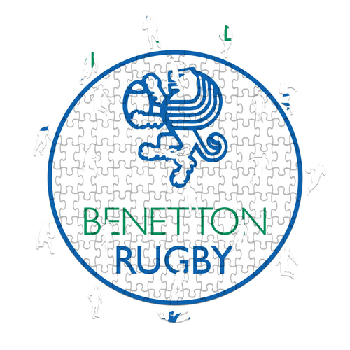 Logo de Benetton - Rompecabezas de Madera