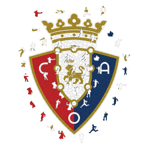 Osasuna Logo - Holzpuzzle