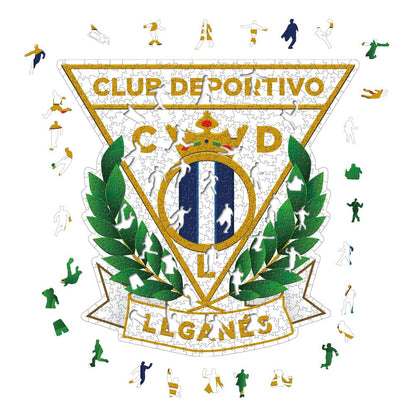 Logo de Leganés - Rompecabezas de Madera