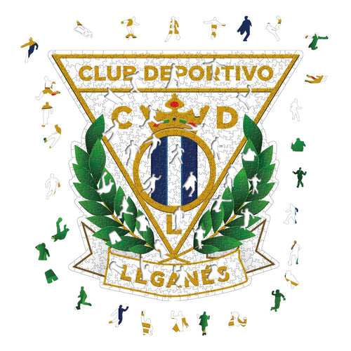 Logo de Leganés - Rompecabezas de Madera