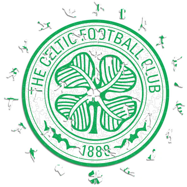 Logo del Celtic FC - Rompecabezas de Madera