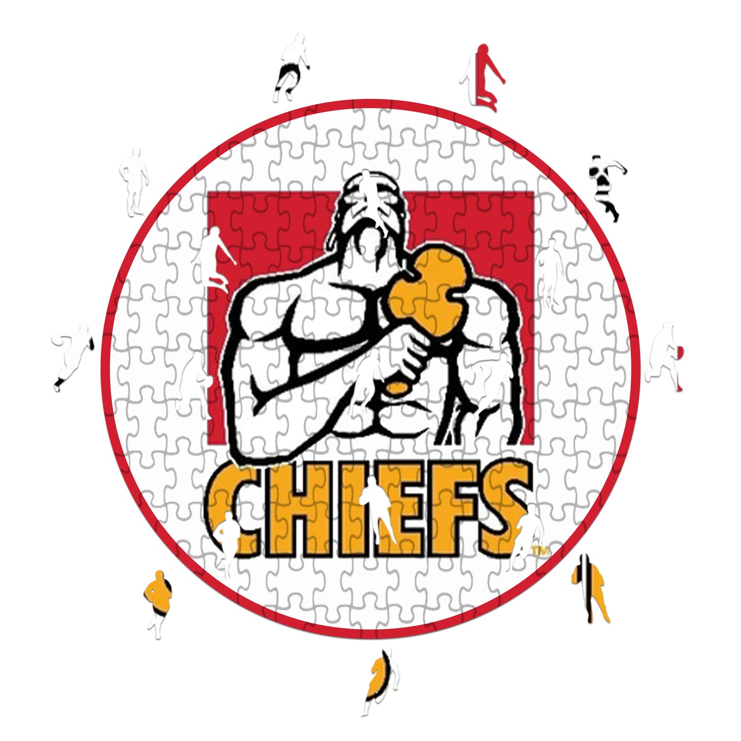 Chiefs-Logo - Holzpuzzle