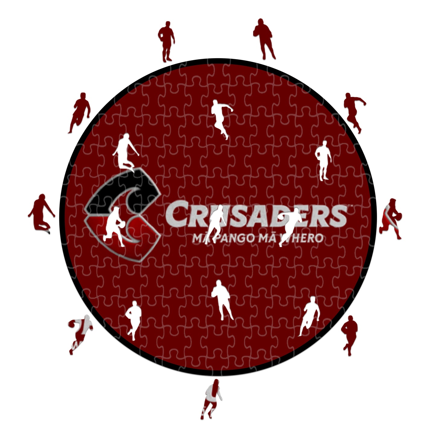 Crusaders Logo - Wooden Puzzle