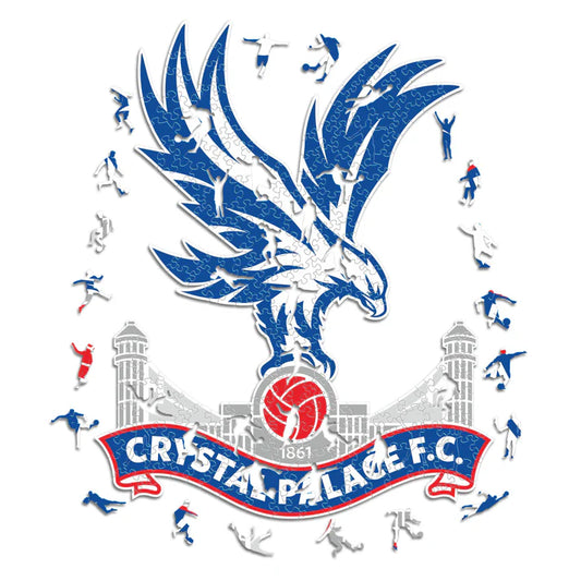 Crystal Palace Logo - Wooden Puzzle