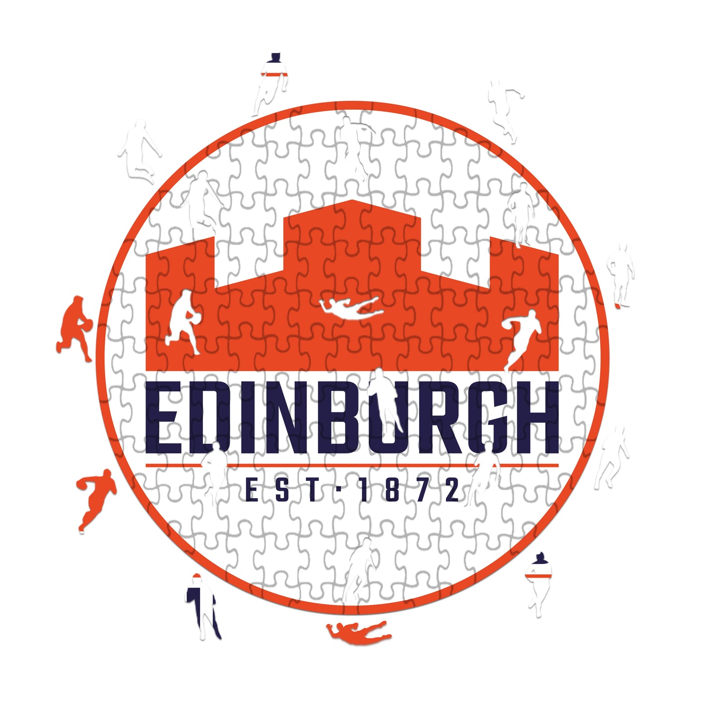 Edinburgh-Logo - Holzpuzzle