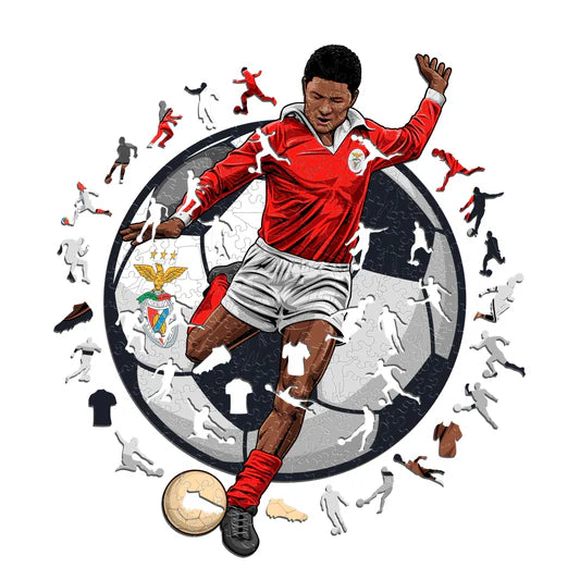 Eusébio - Holzpuzzle