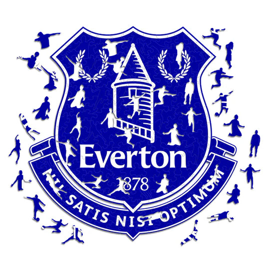 Everton Logo - Wooden Puzzle