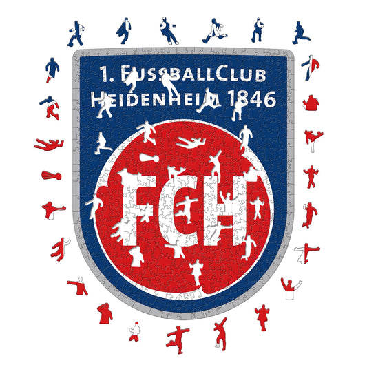 Heidenheim Logo - Wooden Puzzle