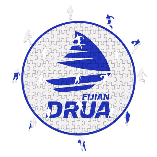 Lógó Fijian Drua - Puzal Adhmaid