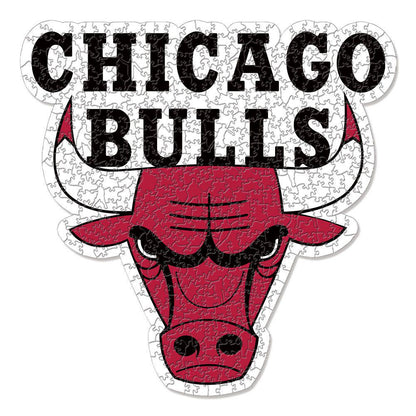 Chicago Bulls Logo - Holzpuzzle