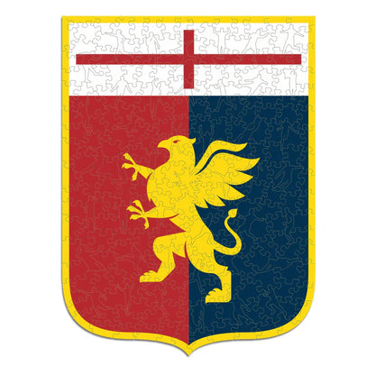 Genoa CFC Logo - Holzpuzzle