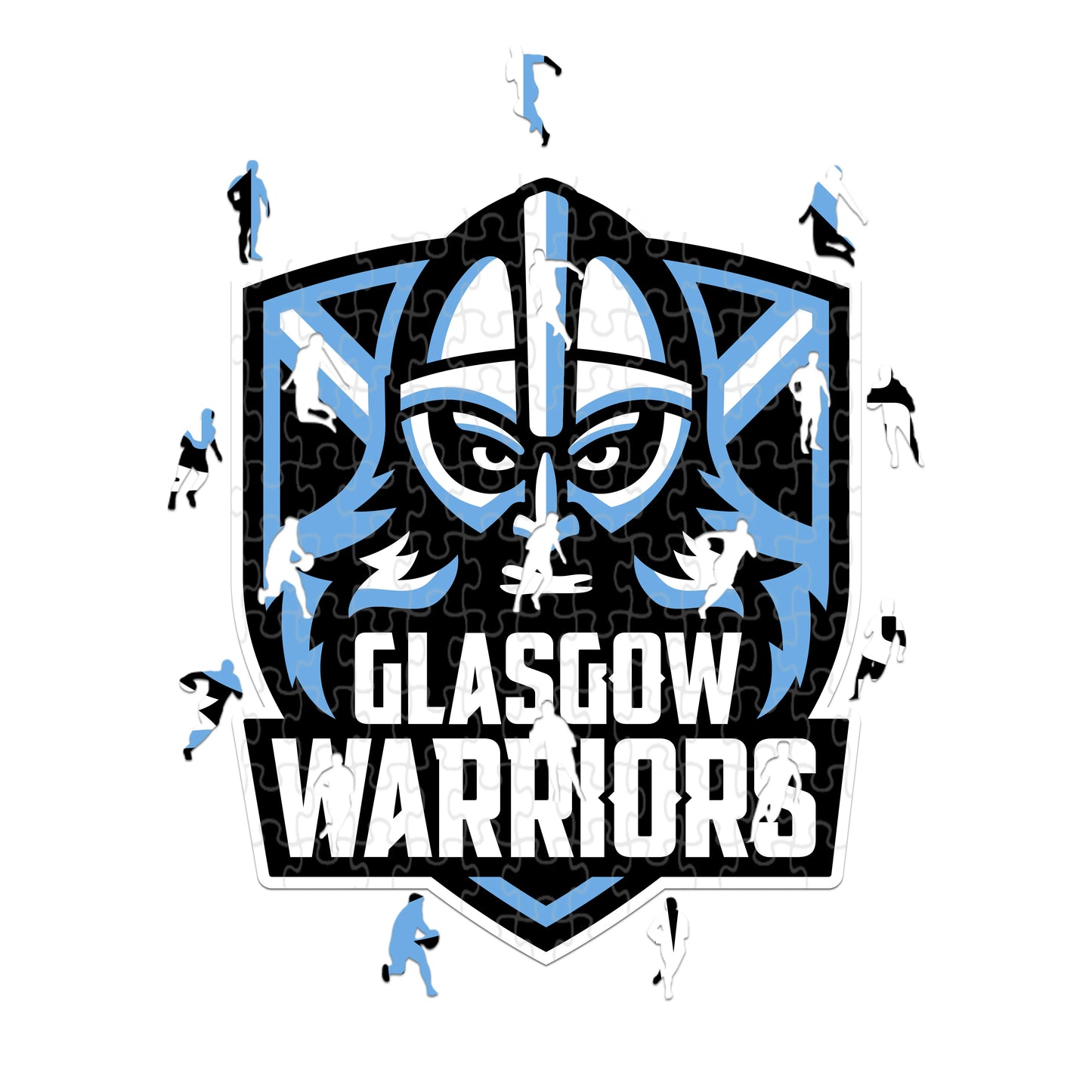 Glasgow Warriors Logo - Holzpuzzle