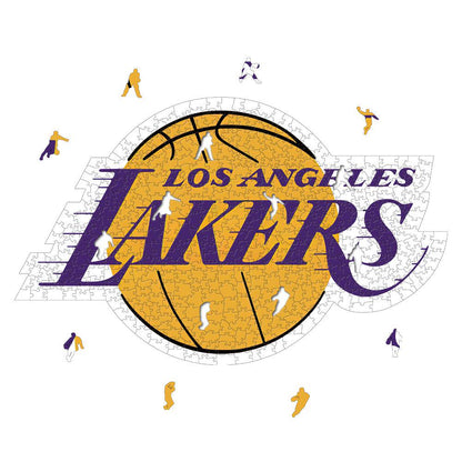 Los Angeles Lakers - Rompecabezas de madera