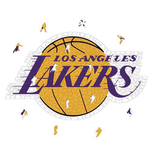 Los Angeles Lakers - Rompecabezas de madera