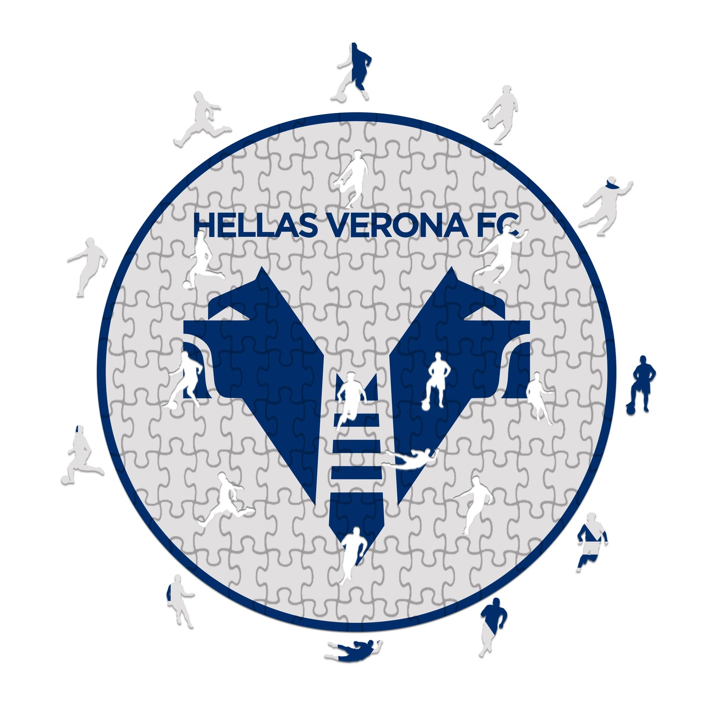 Hellas Verona Logo - Holzpuzzle