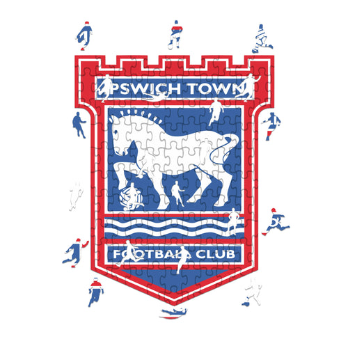 Ipswich Town Logo - Holzpuzzle