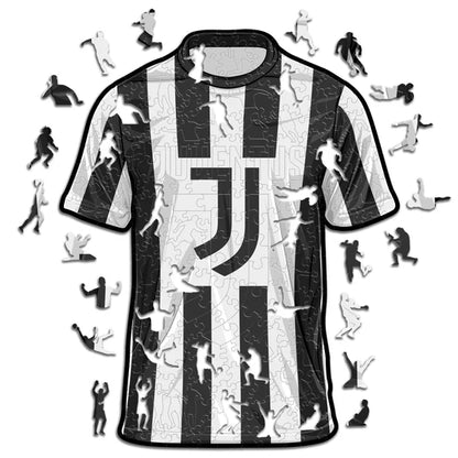 Juventus Trikot - Holzpuzzle