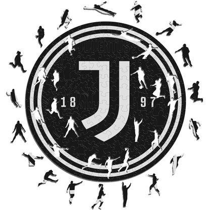 Juventus-Logo - Holzpuzzle