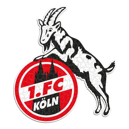 FC Köln Logo - Holzpuzzle