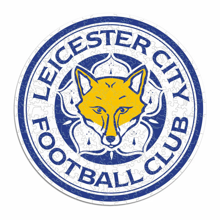 Leicester City FC Logo - Holzpuzzle