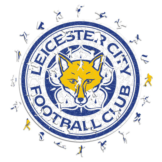 Leicester City FC Logo - Wooden Puzzle