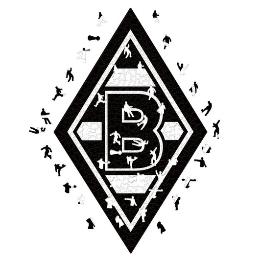 M'gladbach Logo - Wooden Puzzle