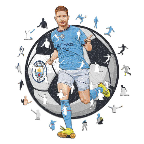 Kevin De Bruyne - Holzpuzzle