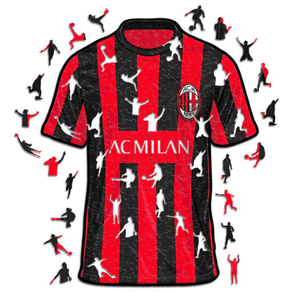 Maillot AC Milan - Rompecabezas de madera