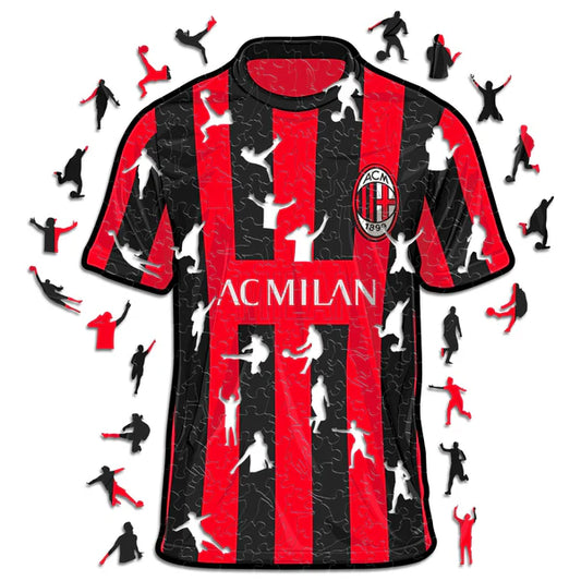 Maillot AC Milan - Rompecabezas de madera