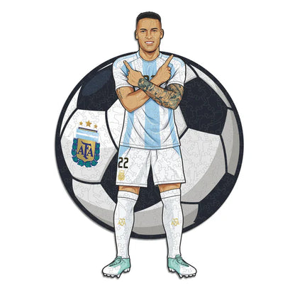 Lautaro Martinez - Holzpuzzle