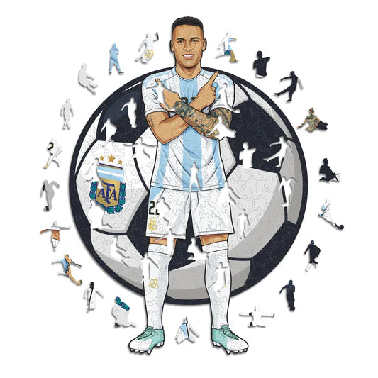 Lautaro Martinez - Holzpuzzle
