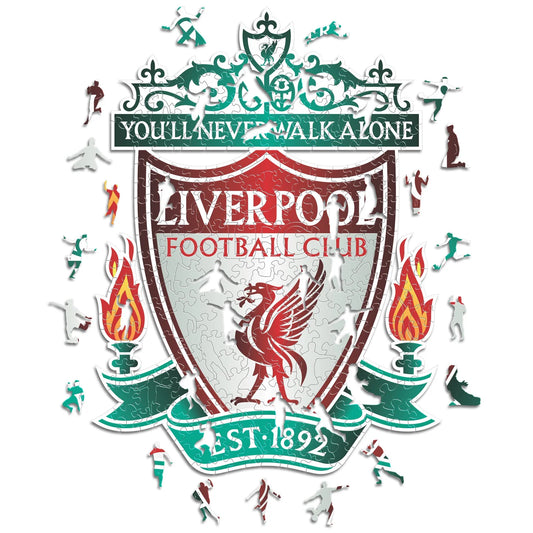 Lógó Liverpool FC - Fíoróg Adhmaid